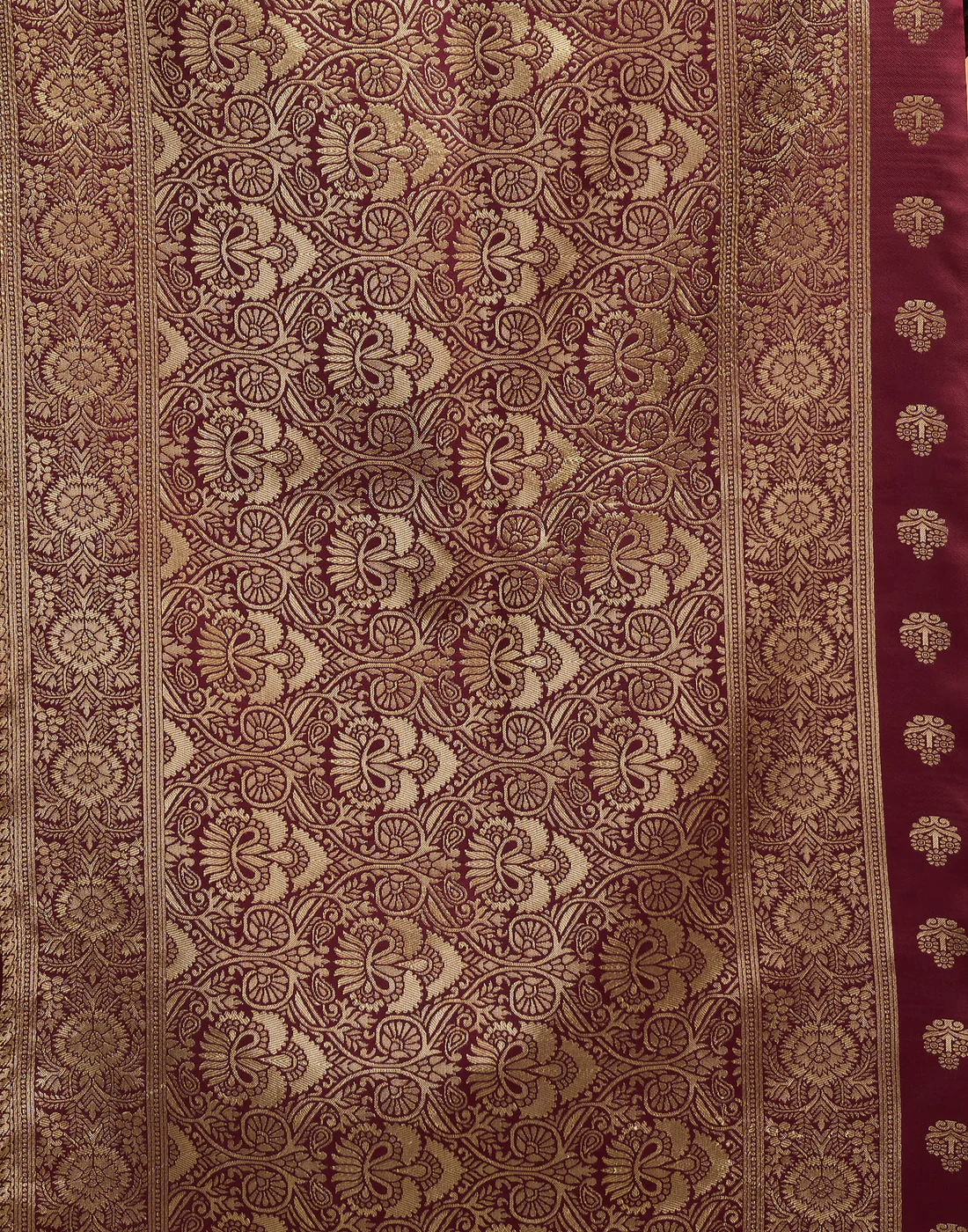 AXONIT Women's Silk Blend Banarasi Jacquard