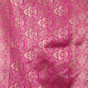 AXONIT Women's Silk Blend Banarasi Jacquard