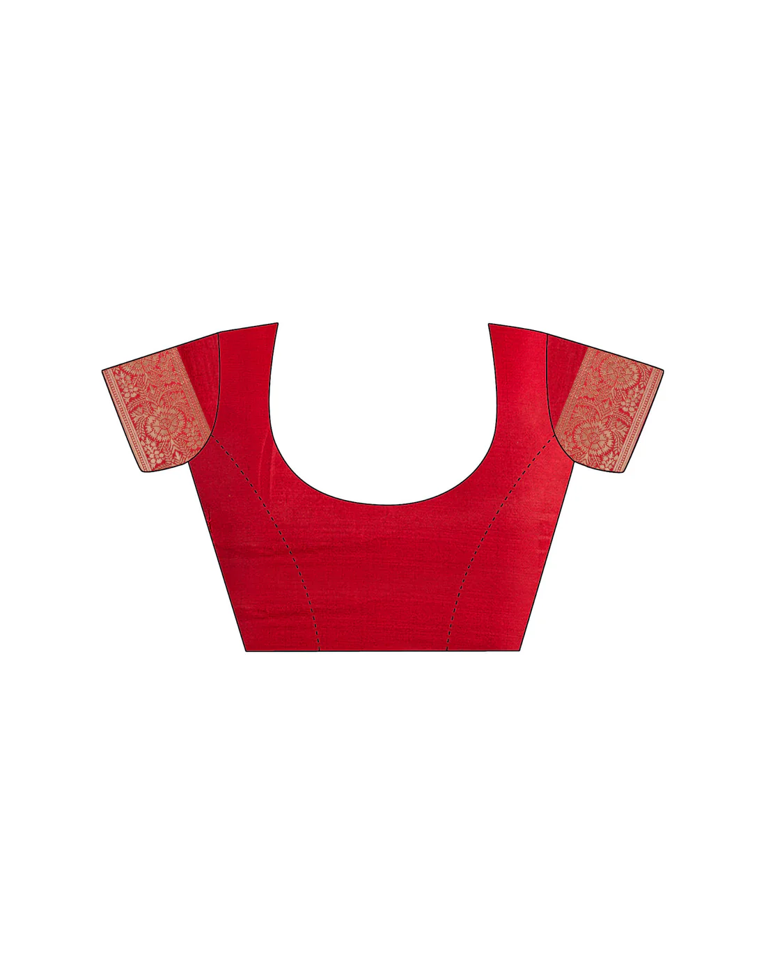 AXONIT Women's Silk Blend Banarasi Jacquard