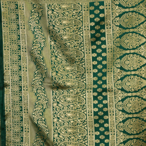 AXONIT Women's Silk Blend Banarasi Jacquard