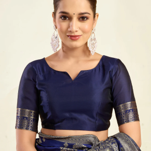 AXONIT Women's Silk Blend Banarasi Jacquard