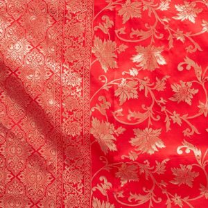 AXONIT Women's Silk Blend Banarasi Jacquard