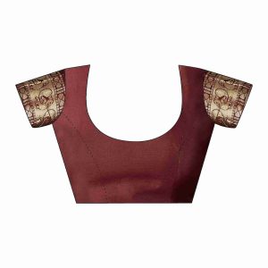 AXONIT Women's Silk Blend Banarasi Jacquard