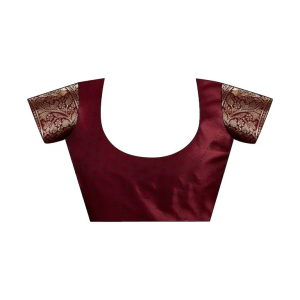 AXONIT Women's Silk Blend Banarasi Jacquard Floral