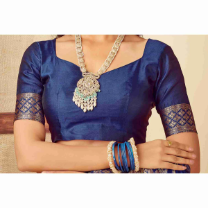 AXONIT Women's Silk Blend Banarasi Jacquard