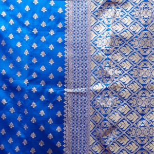AXONIT Women's Silk Blend Banarasi Jacquard