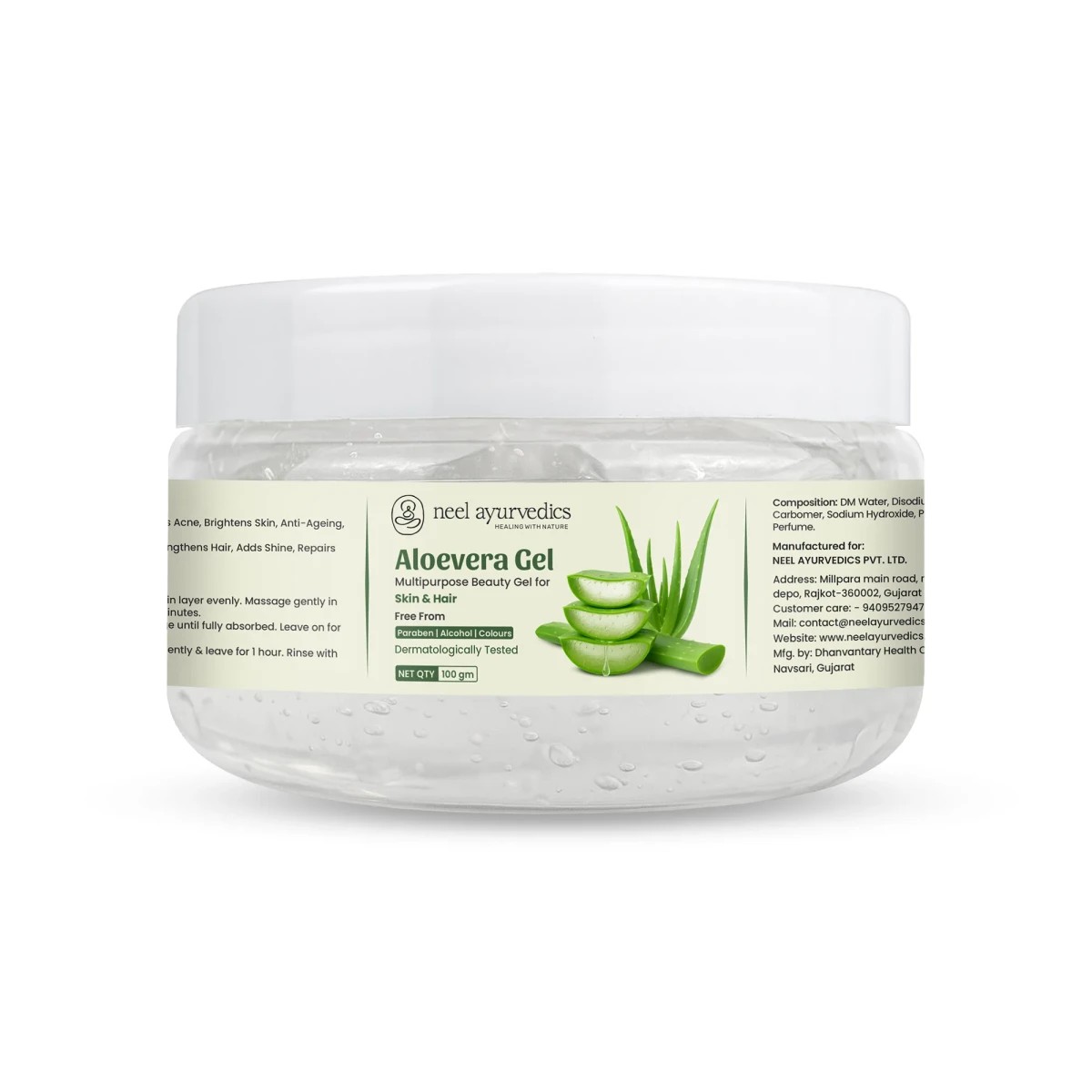 Neel Ayurvedics Aloevera Gel – 500 gm