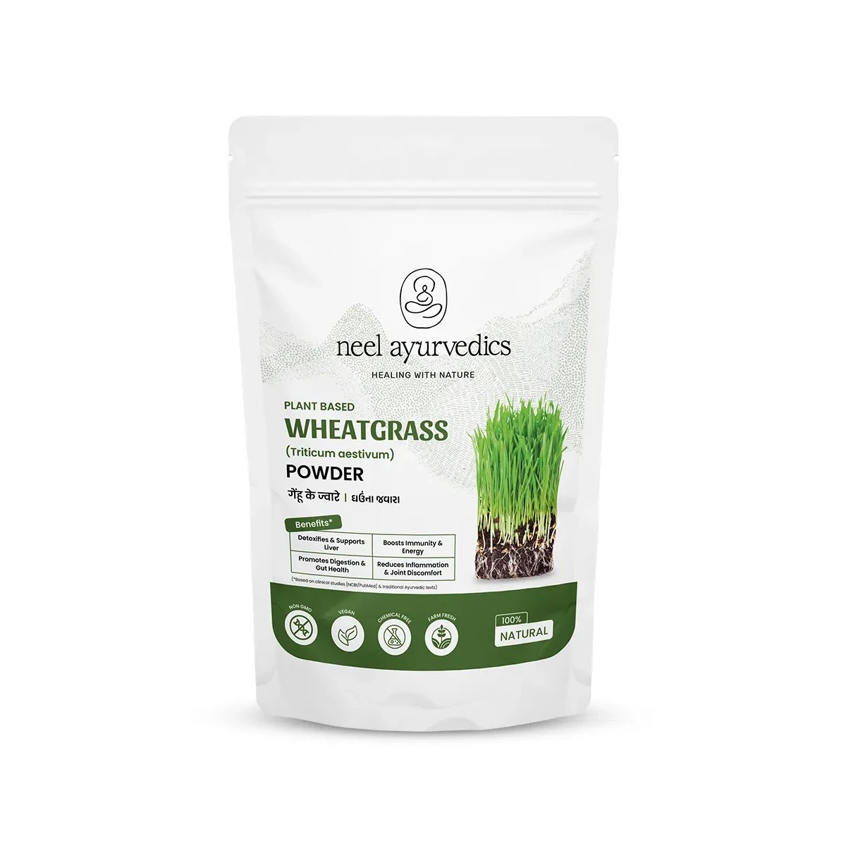 Neel Ayurvedics Wheatgrass Powder - 100 gm