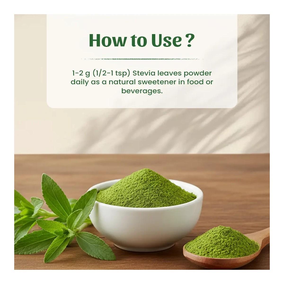 Neel Ayurvedics Stevia Powder - 1000 gm