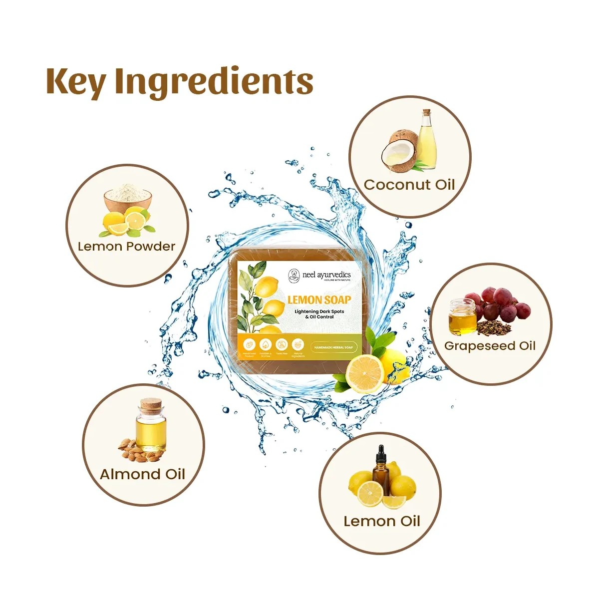 Neel Ayurvedics Lemon Soap